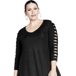 Stylish Black and White Women's Blouse